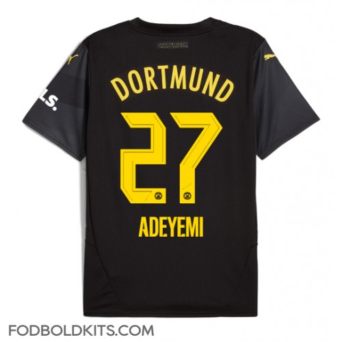 Borussia Dortmund Karim Adeyemi #27 Udebanetrøje 2024-25 Kortærmet